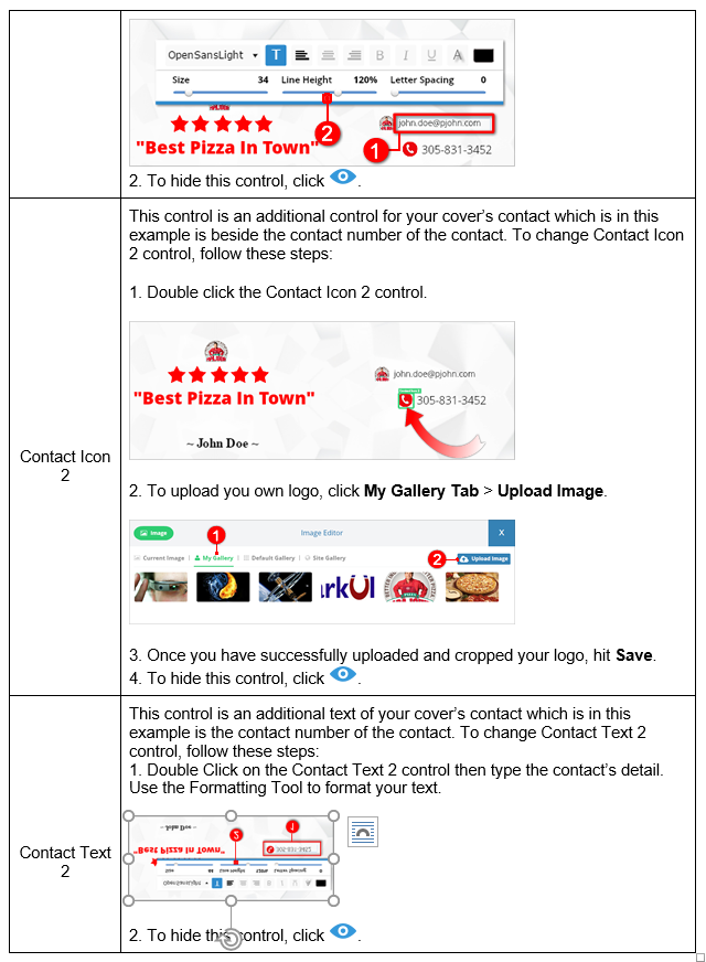Element Controls Explained Home